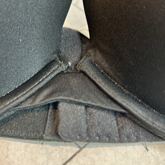 NWT NWOT Cacique Lane Bryant Womans Bra Black Boost Plunge UNDERWIRE SIZE 40DDD - Picture 2 of 8